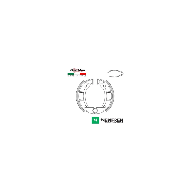 Offerta GANASCE FRENO 90 X 18 MOLLA SINGOLA CICLOMOTORI CLASSICI EPOCA NEWFREN GF1151