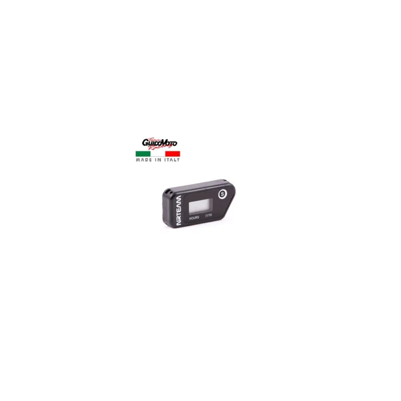 CONTA ORE WIRELESS NERO MOTOCICLI CICLOMOTORI QUAD PIT BIKE MINIMOTO CNTR.N Subito Disponibile