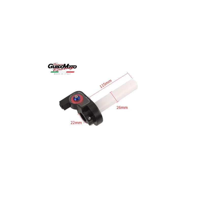 COMANDO GAS RAPIDO NERO ROSSO BLU CICLOMOTORI PIT BIKE SCOOTER GMC0224 Bestseller