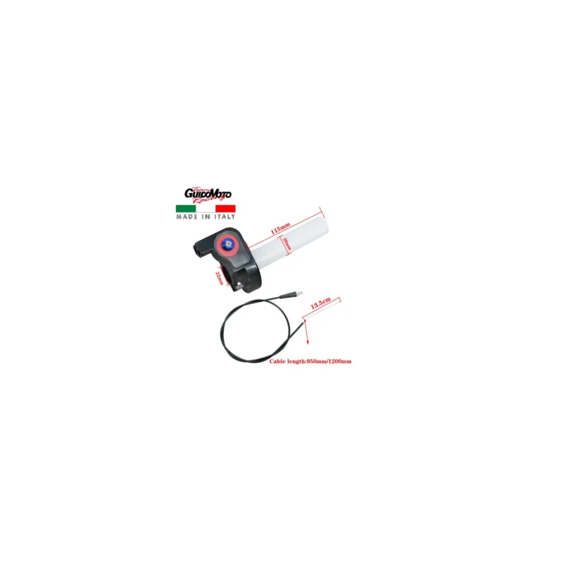 Prezzo Ridotto COMANDO GAS RAPIDO NERO BLU TRASMISSIONE CICLOMOTORI SCOOTER GMC0222