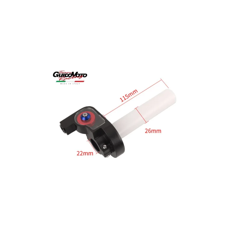 COMANDO GAS RAPIDO NERO ROSSO PIT BIKE CICLOMOTORI SCOOTER GMC0215 Esclusivo