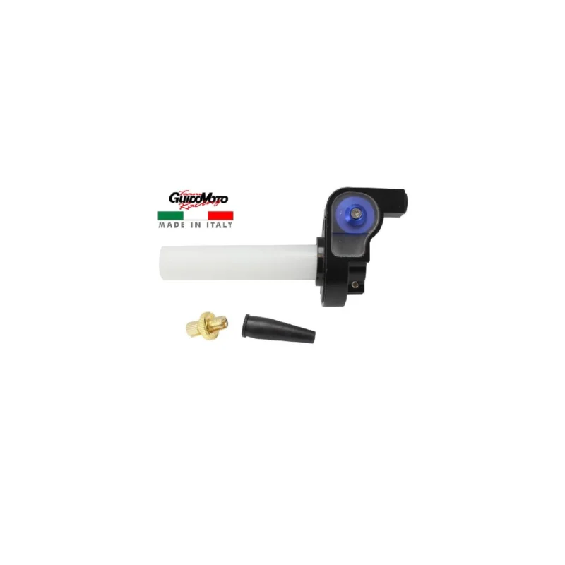 COMANDO GAS RAPIDO NERO BLU MOTOCICLI CICLOMOTORI SCOOTER GMC0212 Scelto Dai Clienti