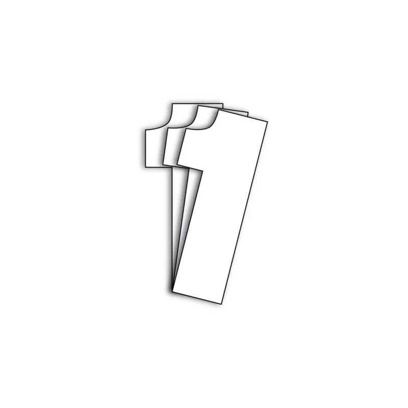 Scelto Dai Clienti NUMERI UNO ADESIVO GARA MOTOCICLI RACING BIANCO GMC0190