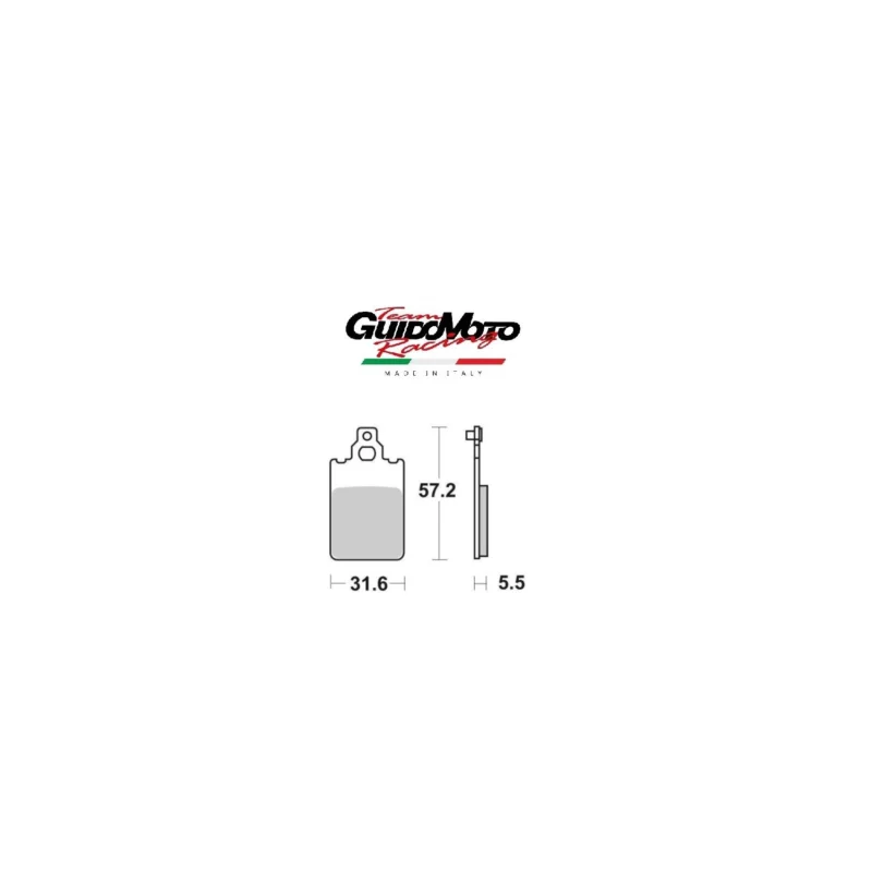 PASTIGLIE FRENO SCOOTER CICLOMOTORI 65.61090/9 Subito Disponibile