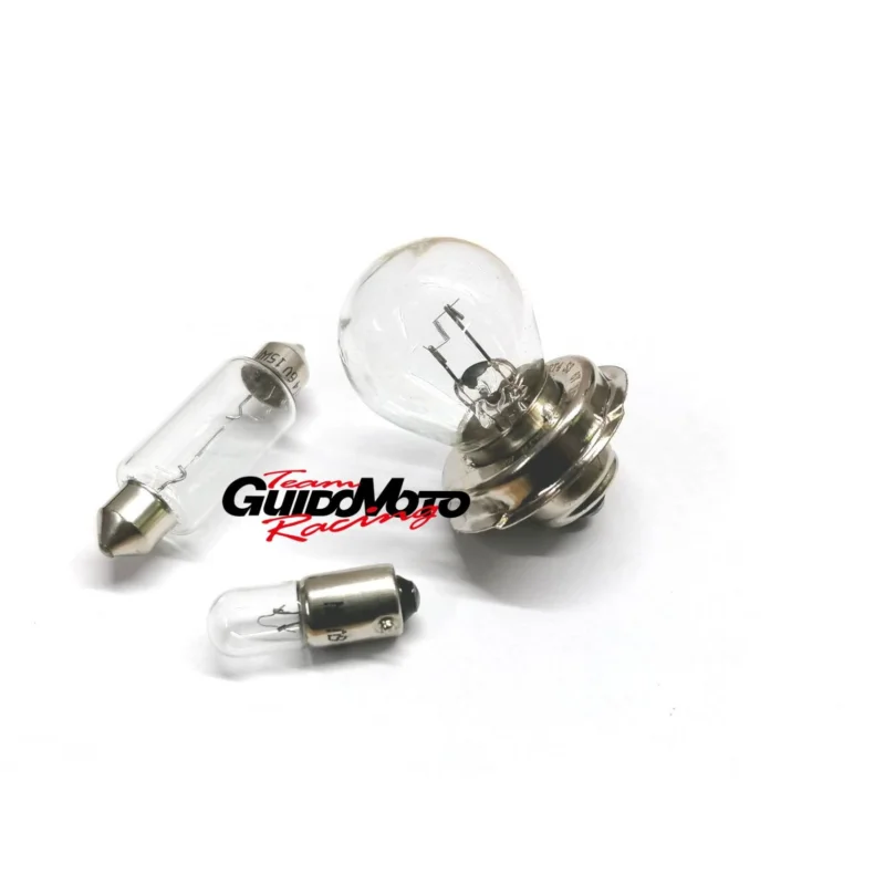 TRIS LAMPADINE 6 VOLT WATT MAGGIORATI CIAO CICLOMOTORI ELABORATI GMC0202 Economico