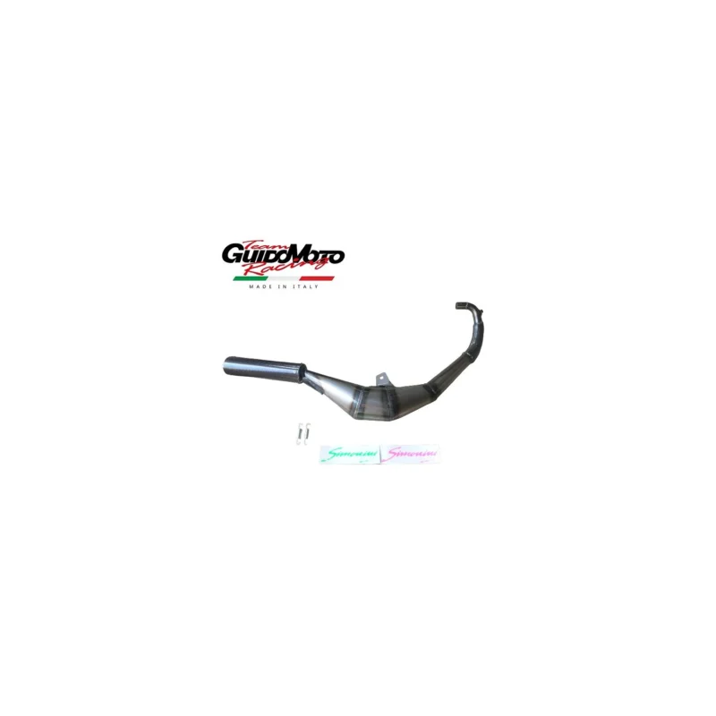 Acquista Ora MARMITTA CALIBRATA MALAGUTI FIFTY TOP FULL CX MOTORE MORINI G 30 SILENZIATORE CARBONIO SIMONINI 40446