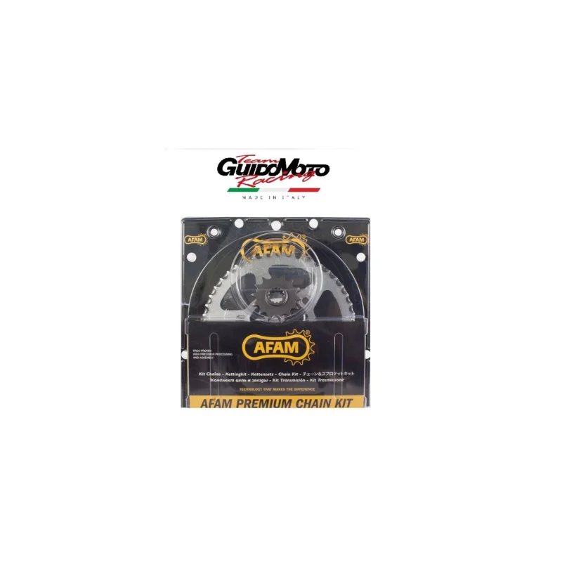Miglior Prezzo CATENA CORONA PIGNONE TRASMISSIONE MOTO HM MOTOR HISPANIA RX 50 2005-2007 AFAM 9201242