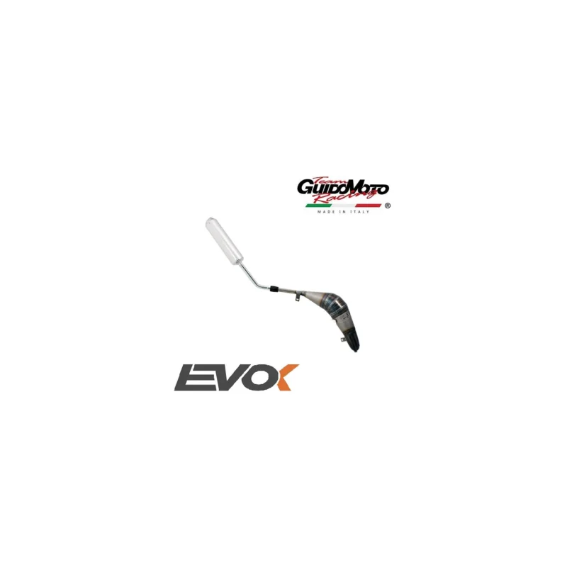 Quantità Limitata MARMITTA EVOK IRON PIPE SILENZIATORE ALLUMINIO BETA 50 RR 12>21 EN SM 100755100