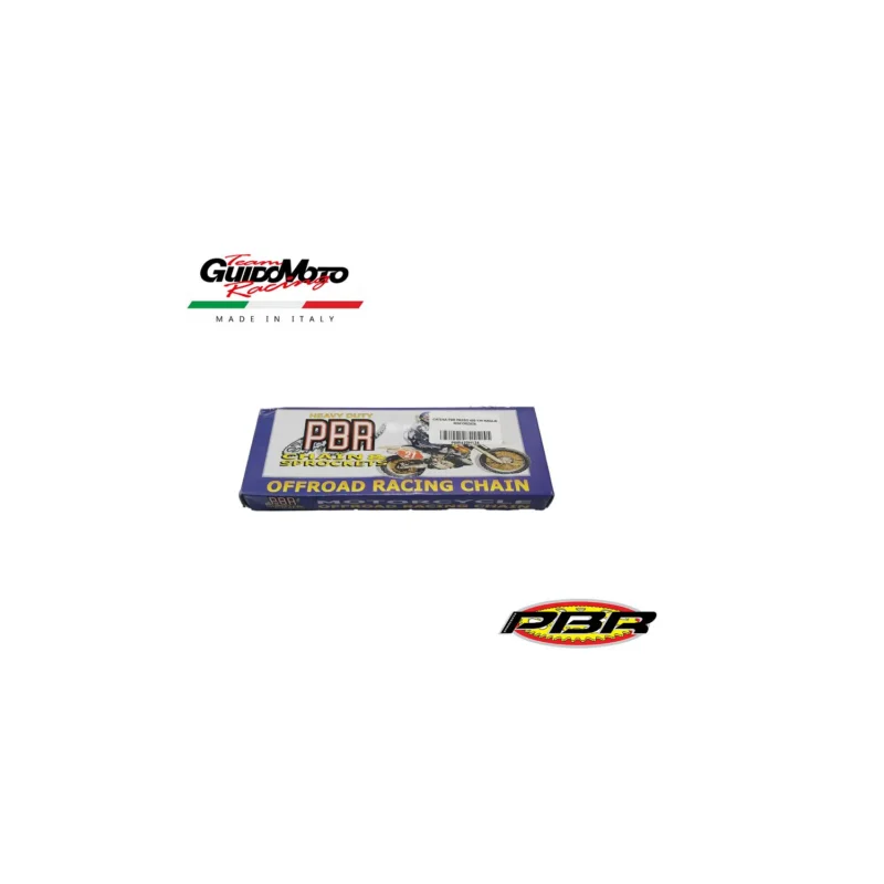 CATENA TRASMISSIONE PASSO 428 CLIPS 142 MAGLIE MOTOCICLI CICLOMOTORI PBR428H142 Super Prezzo