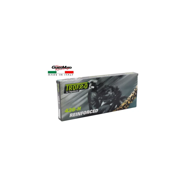 CATENA TRASMISSIONE PASSO 428H CLIPs 146L MAGLIE MOTOCICLI CICLOMOTORI TROFEO 201242146 Compra Online