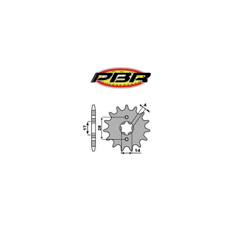PIGNONE TRASMISSIONE Z 14 PASSO 420 CICLOMOTORI MOTORE DERBI PBR 21071418NC Offerta Lampo