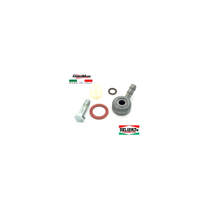 PIPETTA INCLINATA FILTRO VITE CARBURATORE SHA SI BOXER PIAGGIO DELL'ORTO 530470078 Reso Gratuito