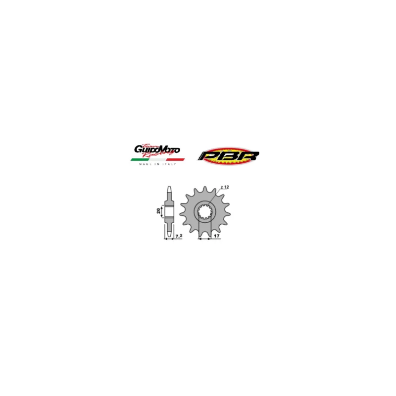 Consegna Rapida PIGNONE TRASMISSIONE 16 DENTI PASSO 420 MOTORE MINARELLI AM 6 PBR 600M1618NC