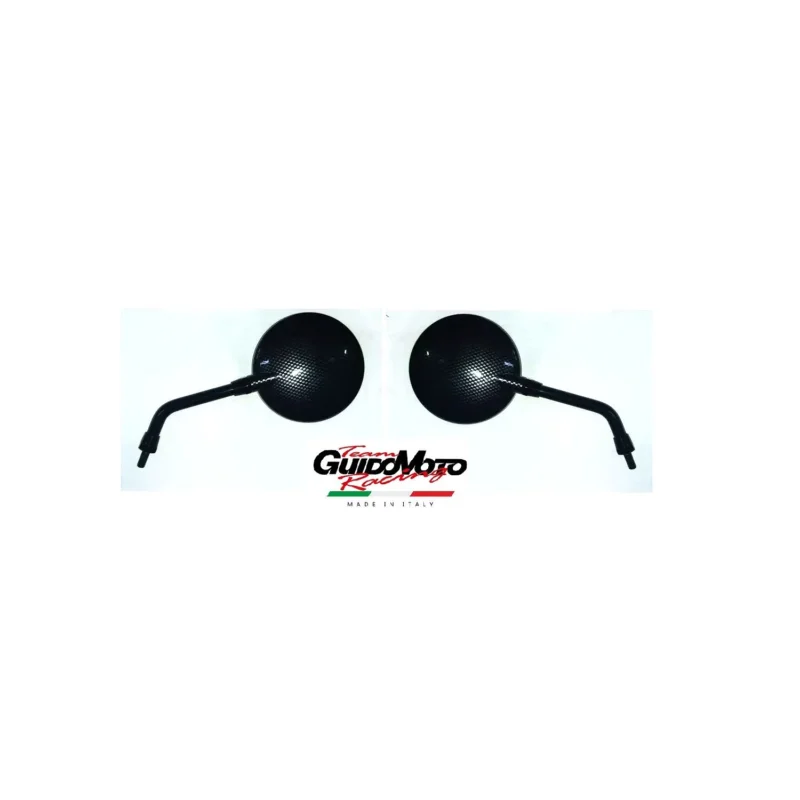 Di Tendenza SPECCHI DESTRO SINISTRO CARBON LOOK MOTOCICLI CICLOMOTORI CARBONSX/DX
