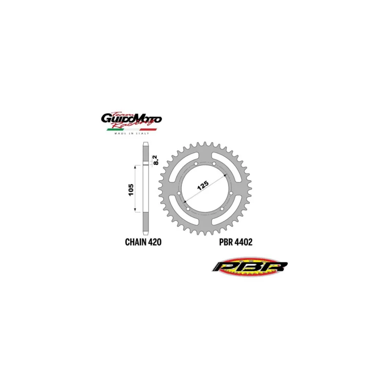 Sconto CORONA TRASMISSIONE Z 60 PASSO 420 MOTOCICLI APRILIA MALAGUTI DERBI PBR 440260F