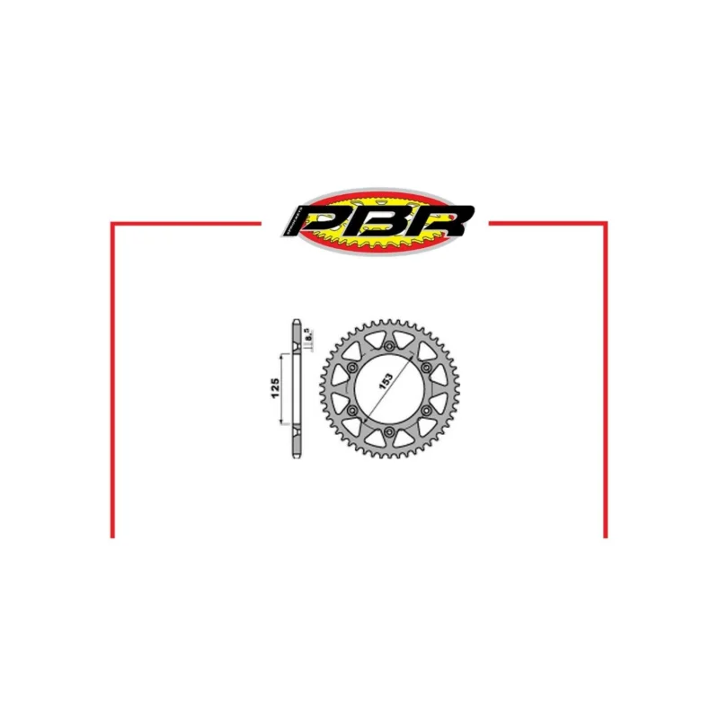 28941L CORONA TRASMISSIONE ERGAL Z 41 P.520 MOTOCICLI HONDA HM PBR Spedizione Gratuita
