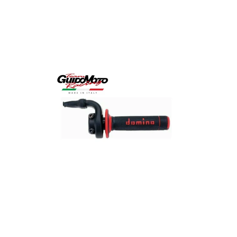 COMANDO GAS RAPIDO DOMINO 2 CAVI KRE 03 CON MANOPOLE PUSH-PULL OFF-ROAD 3381.03-02 Promozione Esclusiva