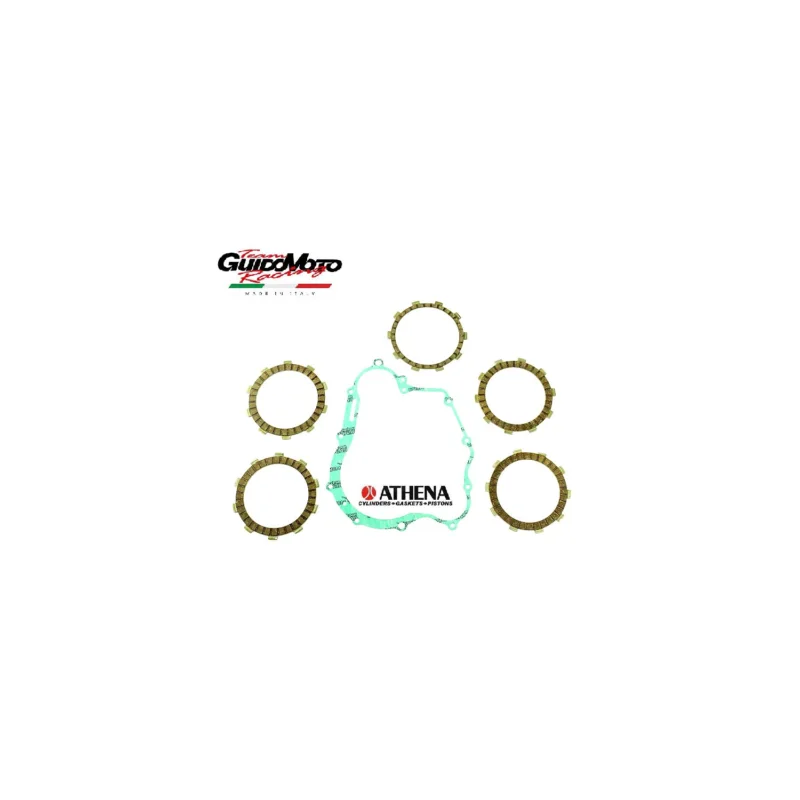 A Buon Prezzo DISCHI FRIZIONE GUARNITI MOTO YAMAHA 125 WR 4 TEMPI 2006>2011 ATHENA P40230077