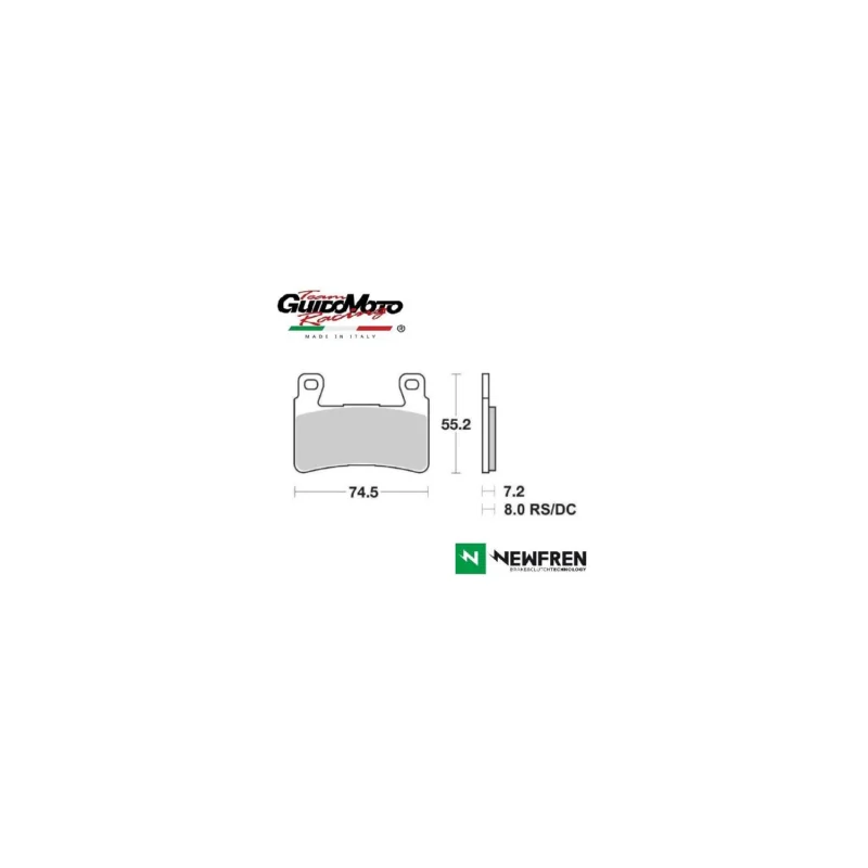 Offerta Del Giorno PASTIGLIE FRENO CARBON CERAMIC MOTOCICLI HONDA CBR RR FIREBLADE VTR NEWFREN FD0300BT