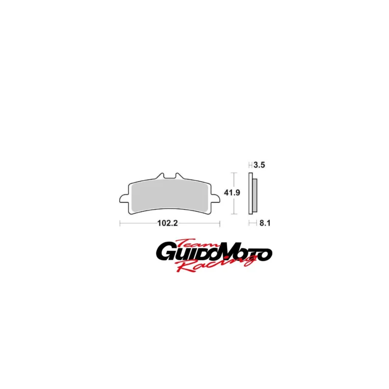 Affare 225108737 PASTIGLIE FRENO SINTERIZZATE MOTOCICLI DUCATI KTM SUZUKI FERODO