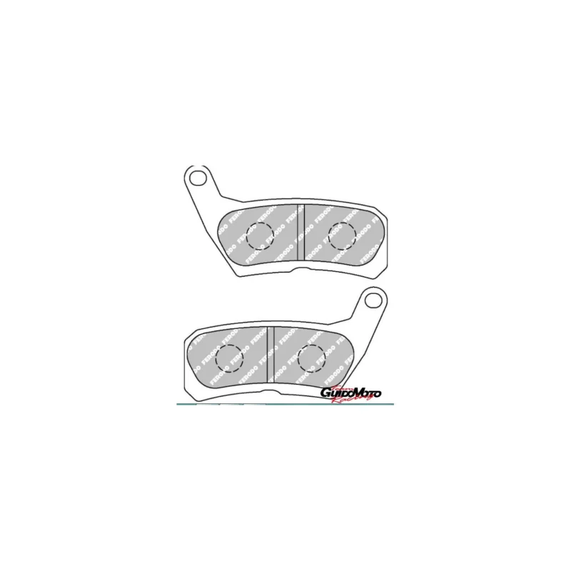 225108357 PASTIGLIE FRENO MOTOCICLI HM FERODO Non Perdere