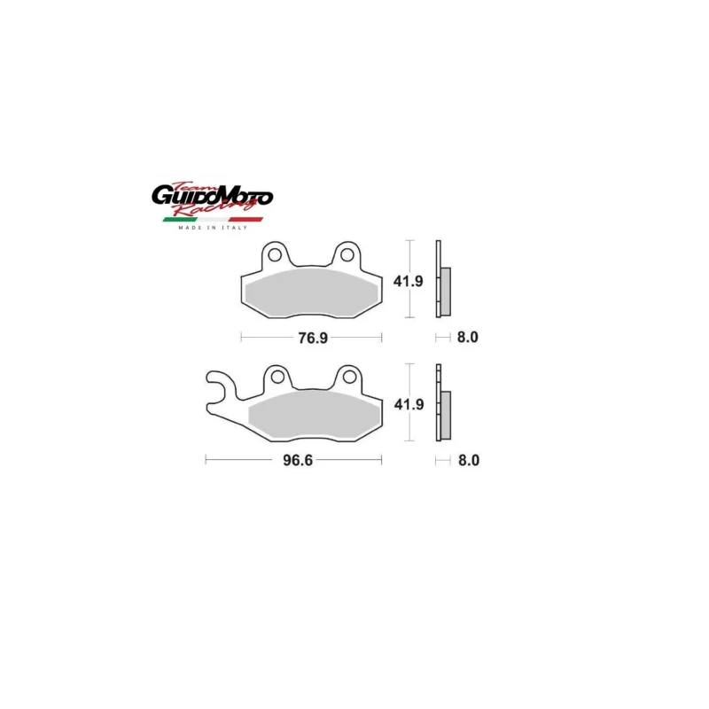 PASTIGLIE FRENO CARBON CERAMIC MOTOCICLI SCOOTER 225101620 Sconto