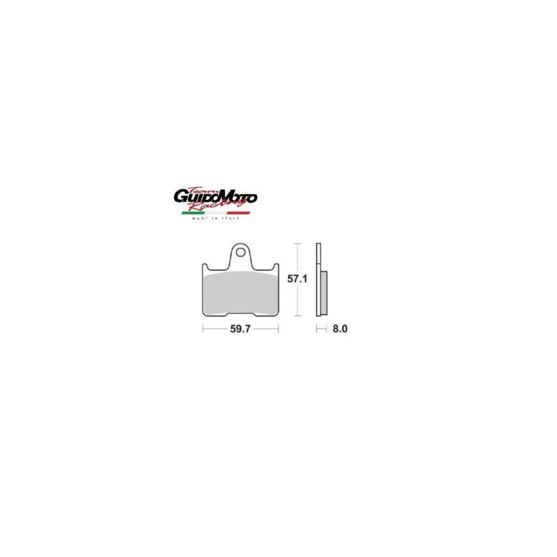 PASTIGLIE FRENO SINTERIZZATE HONDA KAWASAKI HARLEY DAVIDSON NHC 225101261 Di Tendenza