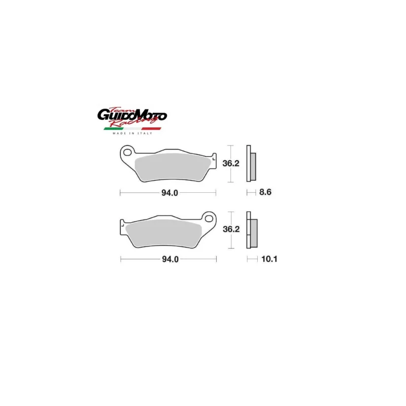 Offerta Del Giorno PASTIGLIE FRENO SINTERIZZATE MOTOCICLI BMW 850>1300 RMS 225101380