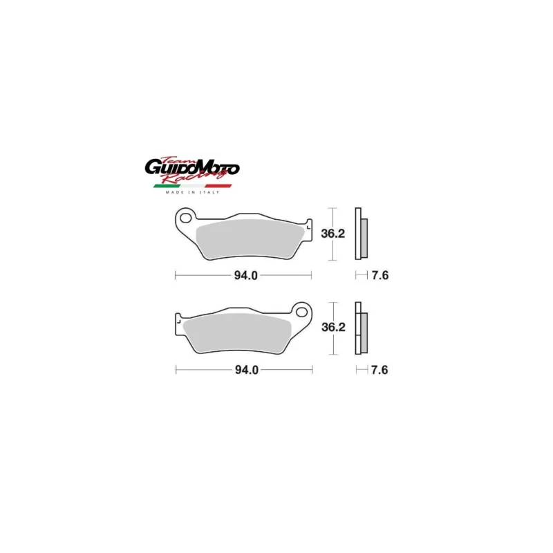 Più Venduto PASTIGLIE FRENO ORGANICHE MOTOCICLI SCOOTER RMS 225100570
