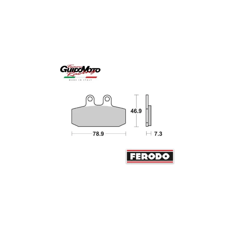 PASTIGLIE FRENO CARBON CERAMIC APRILIA FANTIC MOTO GUZZI FERODO 225108589 Novità