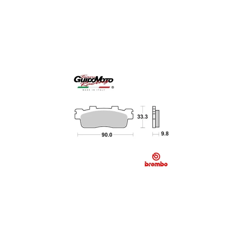 Compra Online PASTIGLIE FRENO SINTERIZZATE SCOOTER KYMCO DOWNTOWN KAWASAKI J 125 300 BREMBO 07085XS