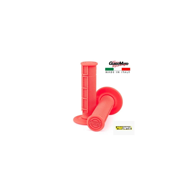 Compra Adesso MANOPOLE ROSSO FLUO MOTOCROSS ENDURO SUPER MOTARD PROTAPER 024043