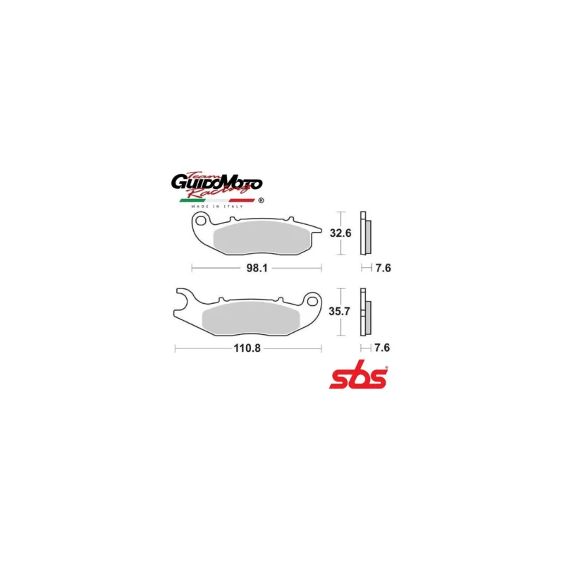 Subito Disponibile PASTIGLIE FRENO CARBON CERAMIC MOTOCICLI FANTIC HONDA VENT HM SCOOTER PIAGGIO SBS 6568590