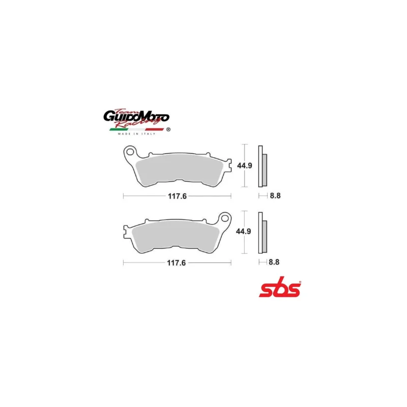 Occasione PASTIGLIE FRENO SINTERIZZATE MOTOCICLI SCOOTER HONDA SH SUZUKI BURGMANSBS 65619205