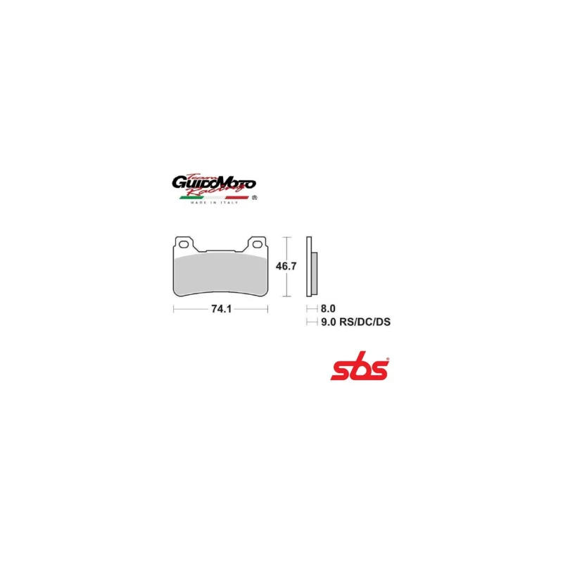 Ordina Subito PASTIGLIE FRENO SINTERIZZATE MOTOCICLI HONDA CBR 600 1000 FIREBLADE VFR SBS 6568095