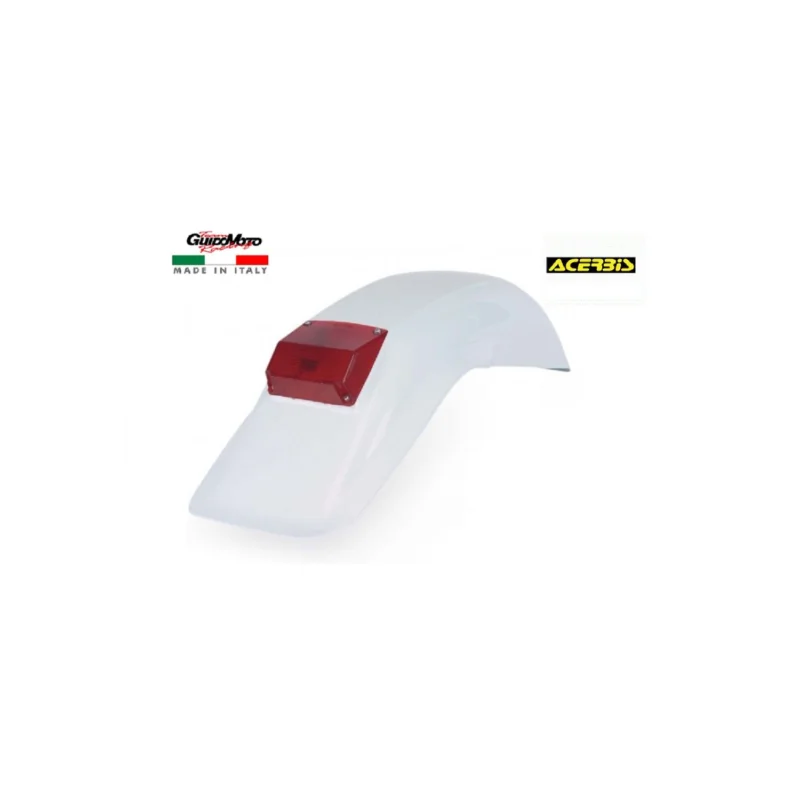 PARAFANGO POSTERIORE BIANCO BAYA MOTOCICLI OFF ROAD ACERBIS 0008013.030 Nuova Collezione