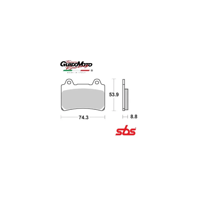 PASTIGLIE FRENO CARBON CERAMIC MOTOCICLI SRX FZ TDM FJ XVZ YAMAHA SBS 6566130 Offerta Del Giorno
