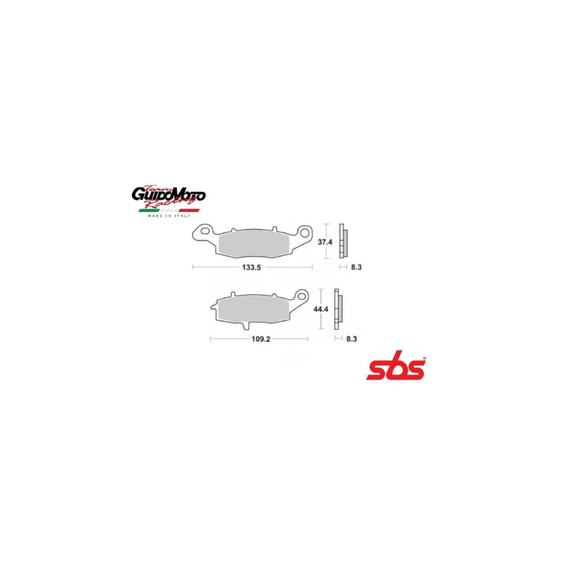 Ultime Pezzi PASTIGLIE FRENO CARBON CERAMIC MOTOCICLI KAWASAKI SUZUKI CF SBS 6567040