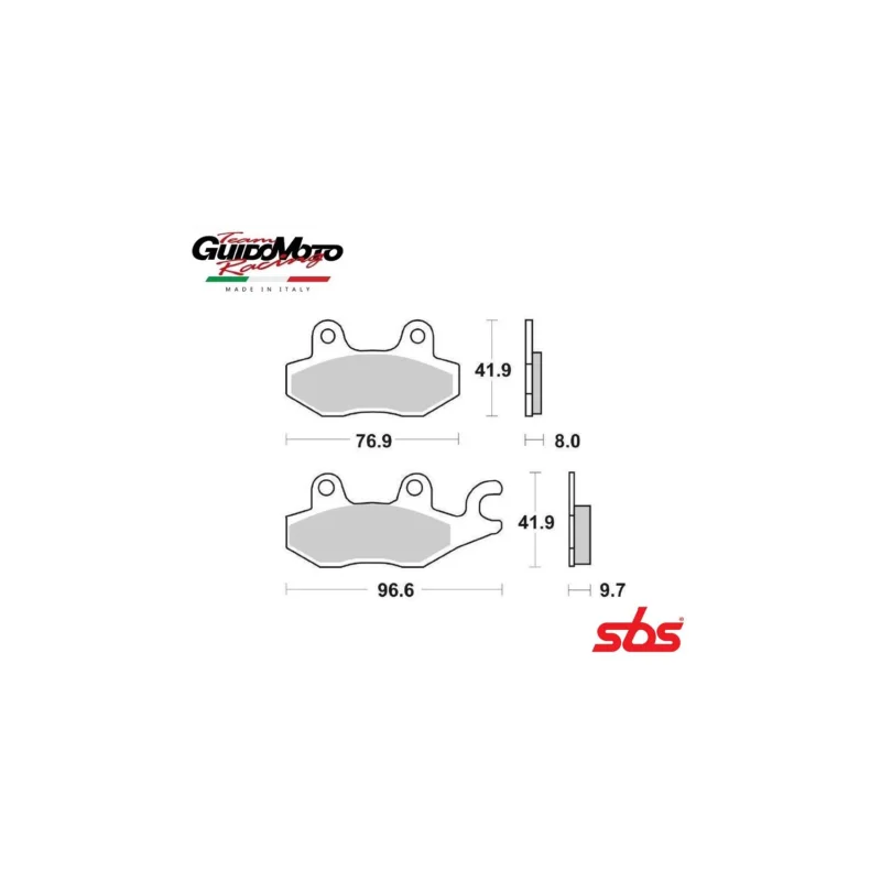 Offerta Del Giorno PASTIGLIE FRENO SINTERIZZATE MOTOCICLI YAMAHA TRIUMPH MZ VOXAN SBS 6566336