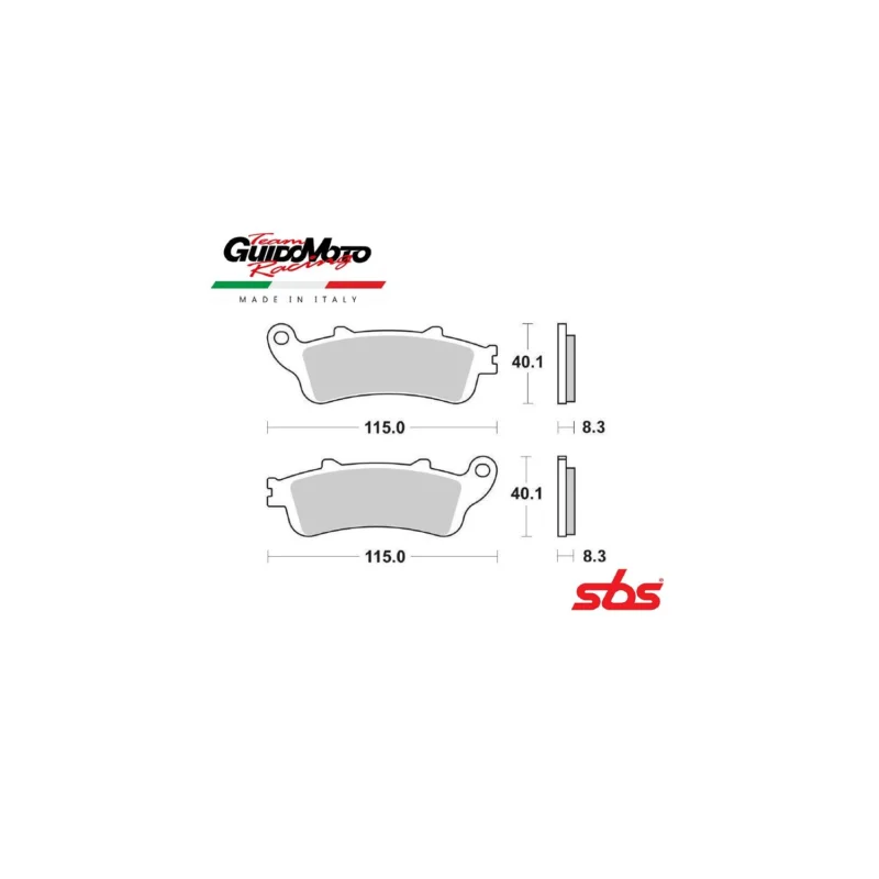 PASTIGLIE FRENO CARBON CERAMIC MOTOCICLI HONDA NT VARADERO ST SBS 6567360 Super Prezzo