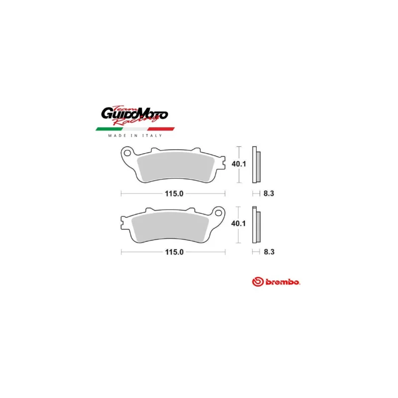 Offerta Limitata PASTIGLIE FRENO SINTERIZZATE MOTOCICLI HONDA NT VARADERO ST BREMBO 07072XS