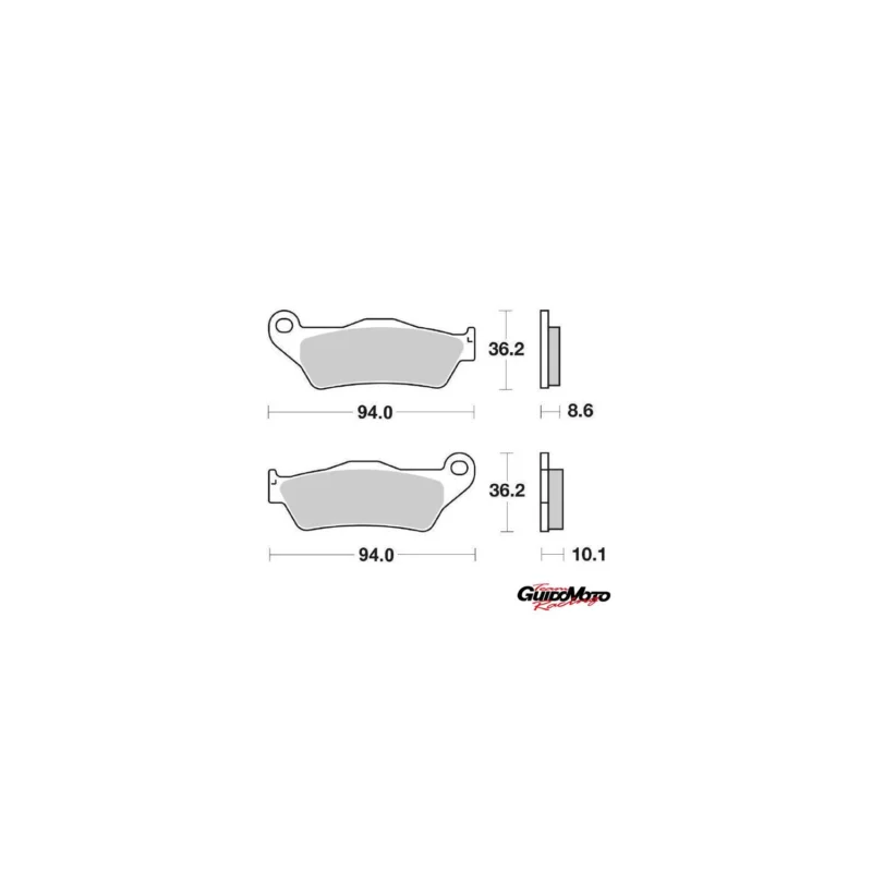 Miglior Prezzo PASTIGLIE FRENO SINTERIZZATE MOTOCICLI BMW 850>1300 SBS 6567426