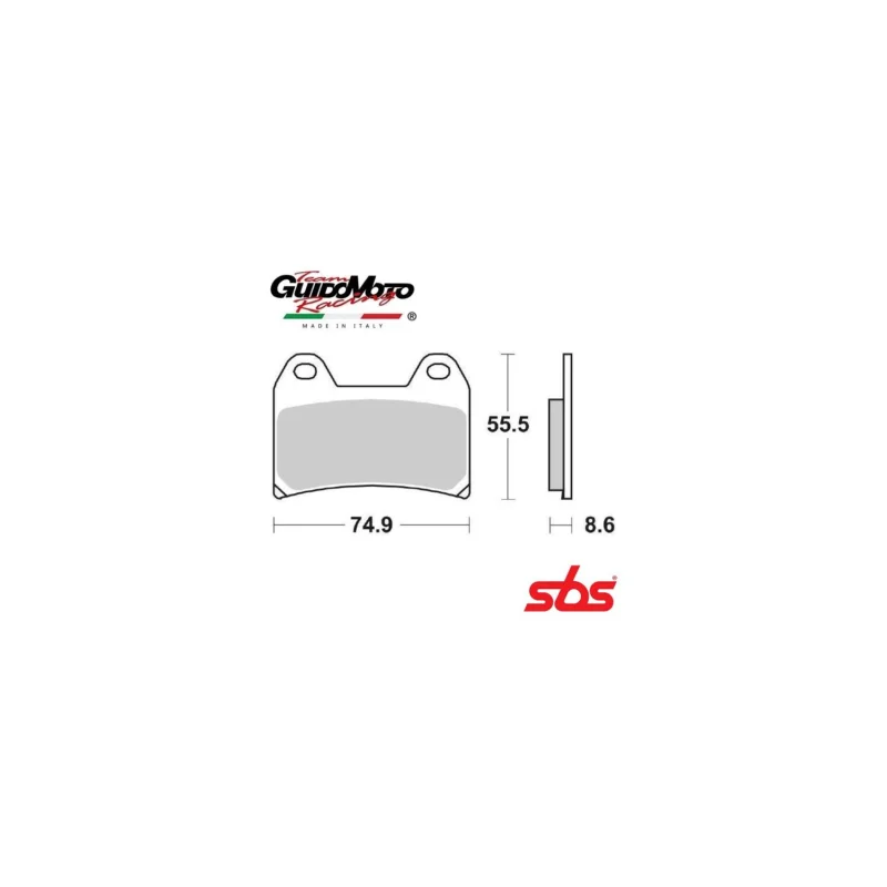PASTIGLIE FRENO SINTERIZZATE MOTOCICLI BMW DUCATI MV AGUSTA BENELLI SBS 6567065 Esclusivo
