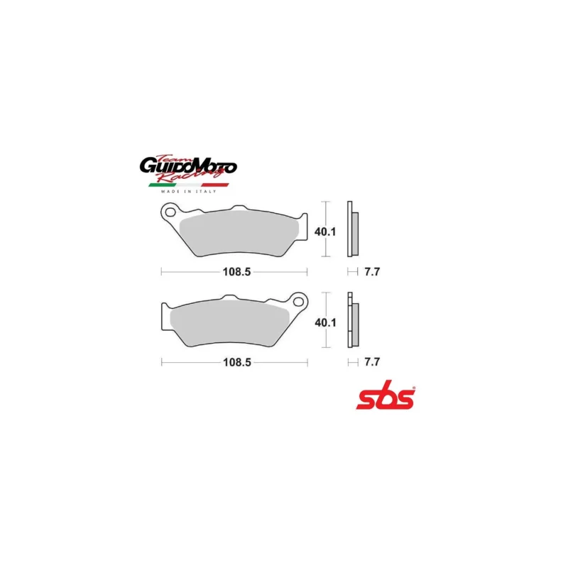 Più Venduto PASTIGLIE FRENO CARBON CERAMIC MOTOCICLI HONDA KTM GUZZI HD SBS 6566740